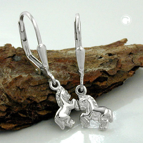 Galopp – Pferde-Ohrhänger aus 925 Silber