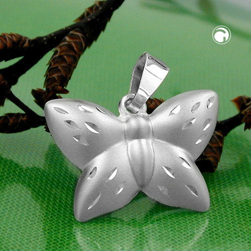 
Change – Schmetterling-Anhänger aus 925 Silber