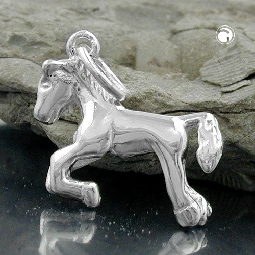 
Pferdeliebe – Pferde-Anhänger aus 925 Silber