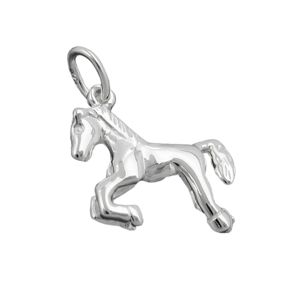 
Pferdeliebe – Pferde-Anhänger aus 925 Silber